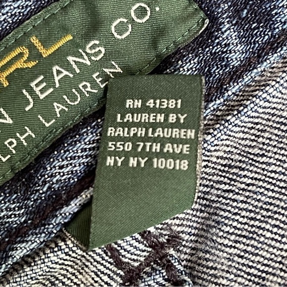Ralph Lauren Zipper Pocket Straight Leg Jeans 12 - Picture 13 of 14
